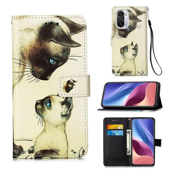 Plånboksfodral Xiaomi Mi 11i - Katter