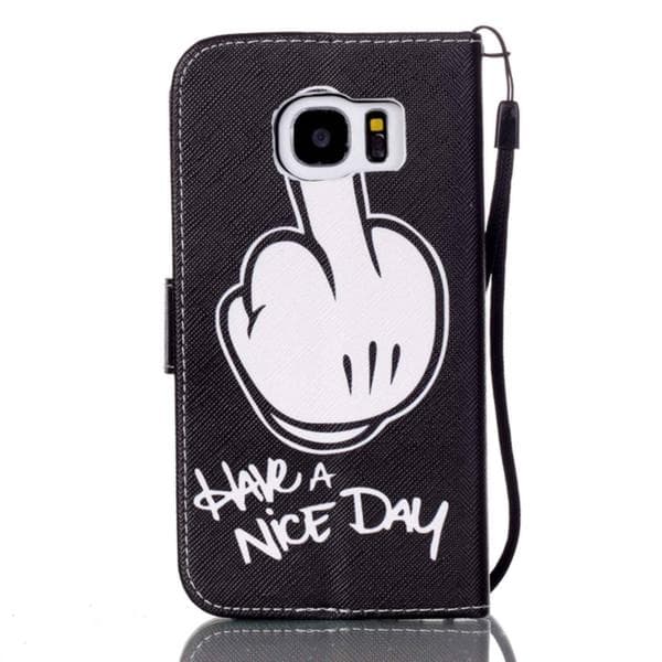 Plånboksfodral Samsung Galaxy S7 Edge – Have A Nice Day
