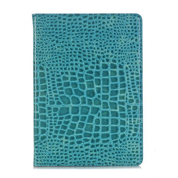 Plånboksfodral iPad Air 9,7" - Krokodilmönster, 5 Färger Röd