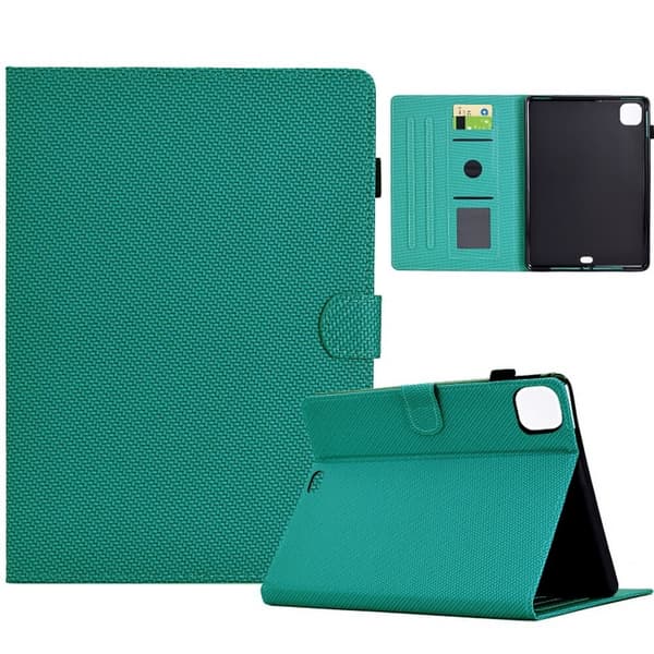Fodral iPad Air (2024) M2 Vävmönster - Turkos