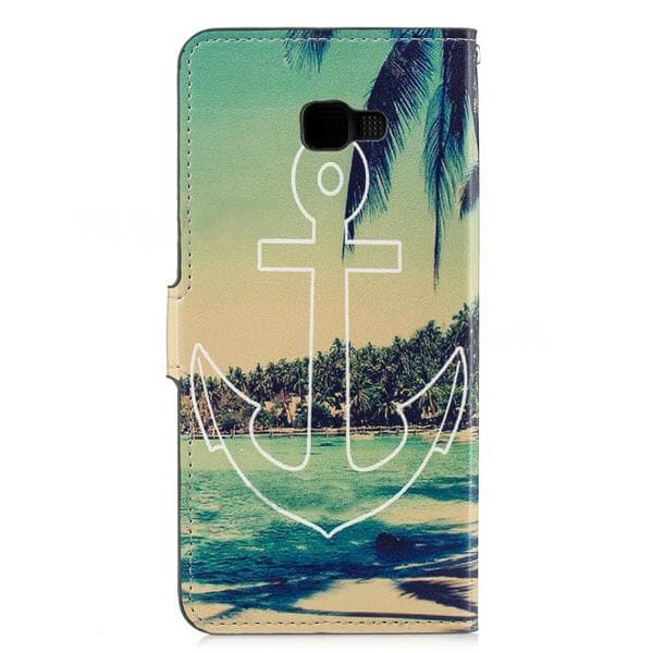 Plånboksfodral Samsung Galaxy J4 Plus - Ankare