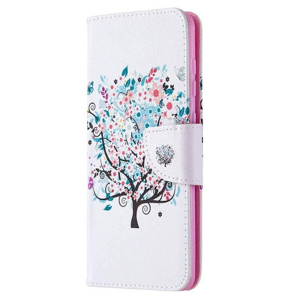 Lompakkokotelo iPhone 13 - Värikäs Puu