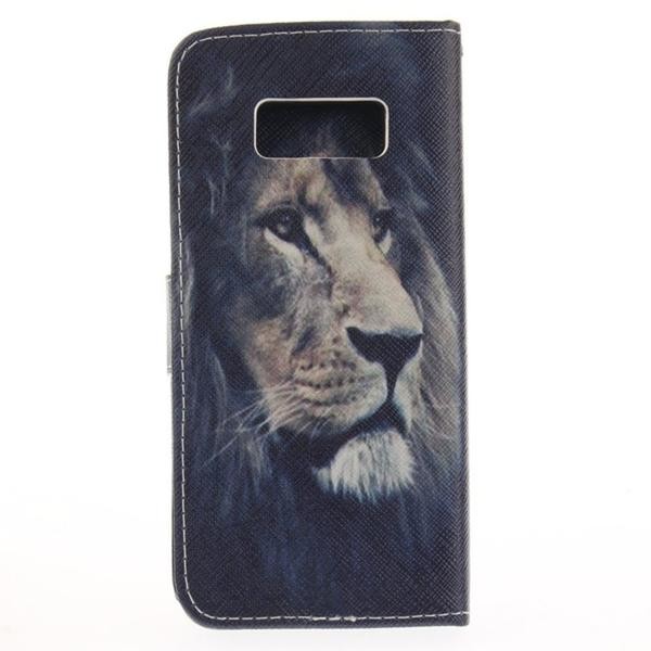 Plånboksfodral Samsung Galaxy S8 – Lejon