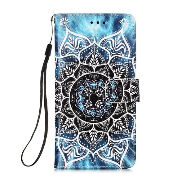 Plånboksfodral Xiaomi Mi 11i - Blå Mandala