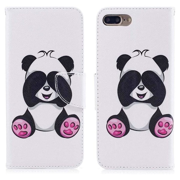 Plånboksfodral Apple iPhone 8 Plus - Panda