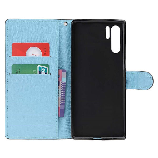Plånboksfodral Huawei P30 Pro - Prickigt med Uggla