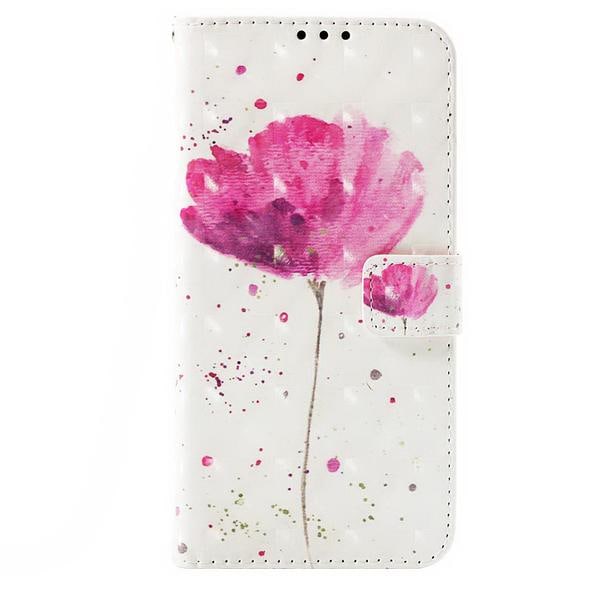 Plånboksfodral Samsung Galaxy S10e – Rosa Blomma