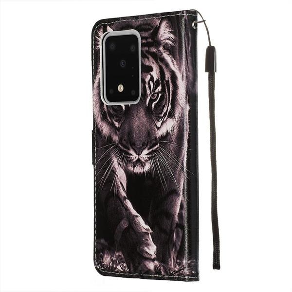 Plånboksfodral Samsung Galaxy S20 Ultra – Tiger