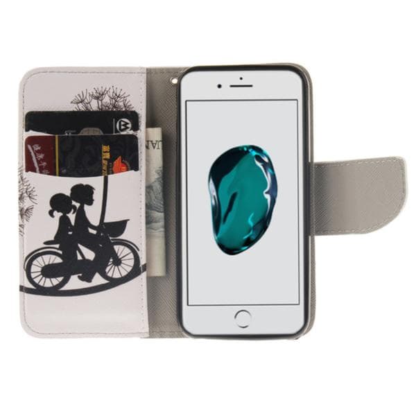 Plånboksfodral Apple iPhone 8 – Lekande Barn