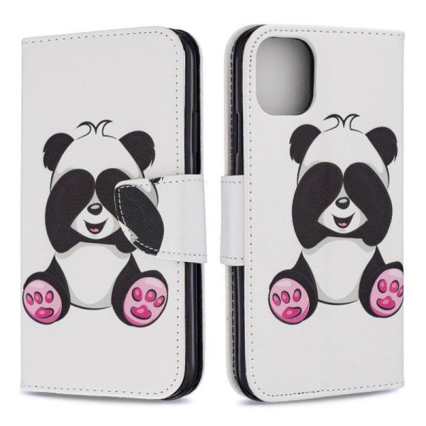 Plånboksfodral iPhone 13 Mini - Panda