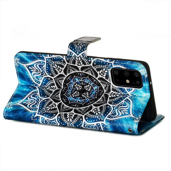Plånboksfodral Samsung Galaxy S20 Plus – Blå Mandala