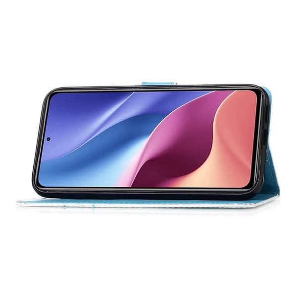 Plånboksfodral Xiaomi Mi 11i - Blå Mandala