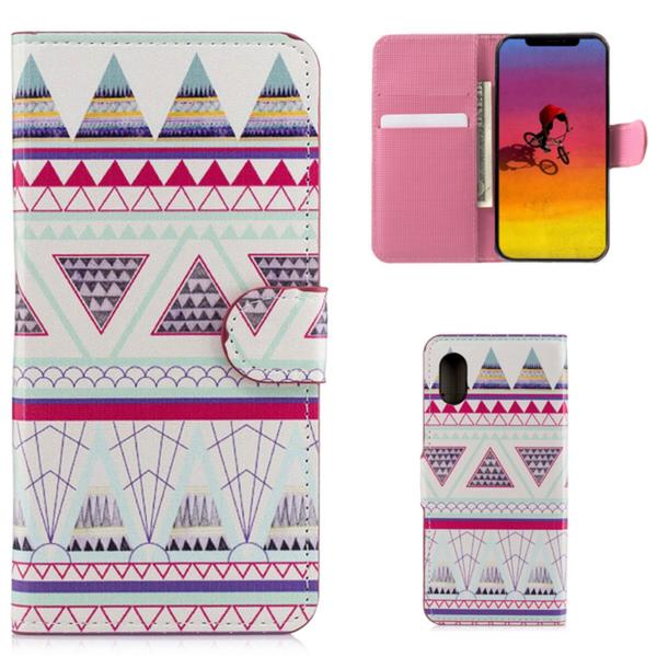Plånboksfodral Apple iPhone XS Max - Aztek