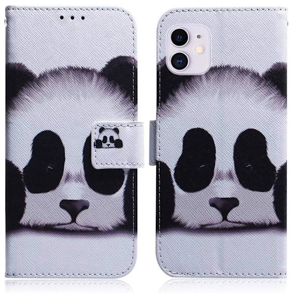 Lompakkokotelo iPhone 12 Mini - Panda