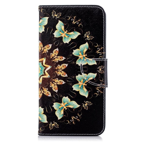 Plånboksfodral Apple iPhone SE (2020) - Fjärilar I Cirkel
