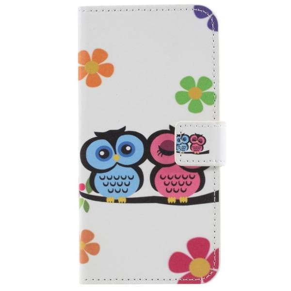 Plånboksfodral Samsung Galaxy S9 – Ugglor & Blommor