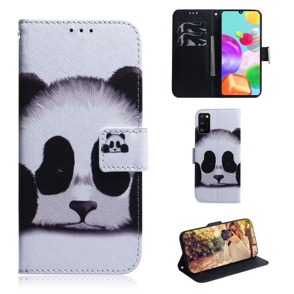 Lompakkokotelo Samsung Galaxy A41 - Panda