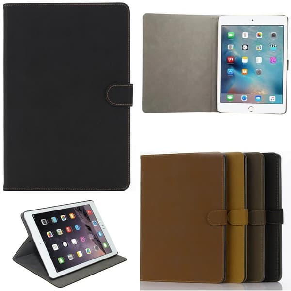 Fodral Mocka/Läder iPad Pro 10.5" (2017) - Retro, 4 Färger Brun