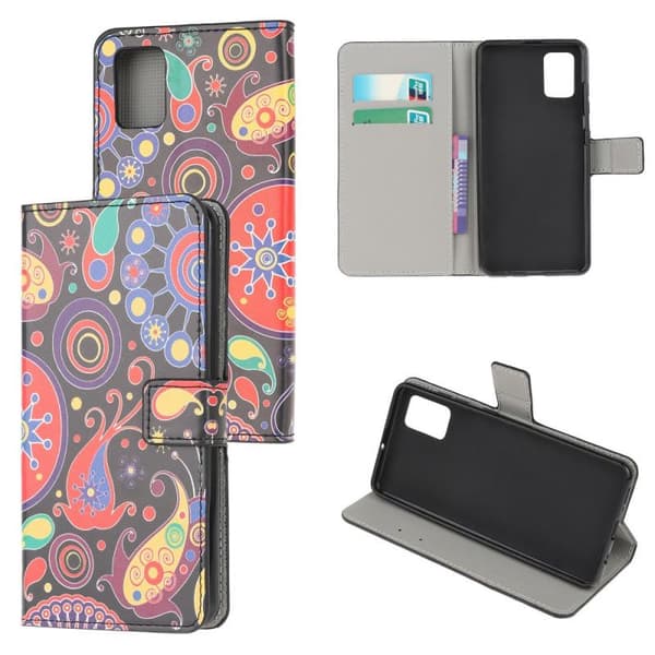 Plånboksfodral Samsung Galaxy A04s - Paisley