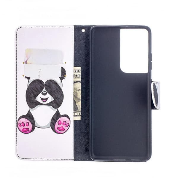 Plånboksfodral Samsung Galaxy S23 Ultra - Panda