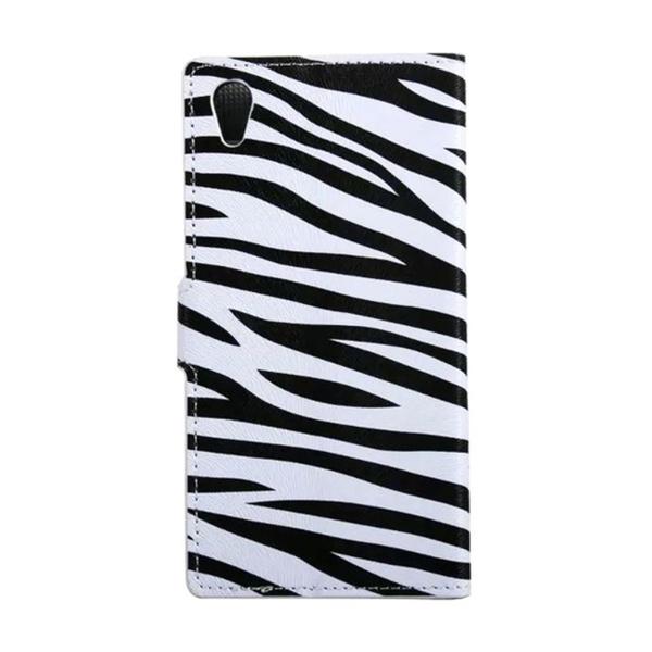 Plånboksfodral Sony Xperia X - Zebra