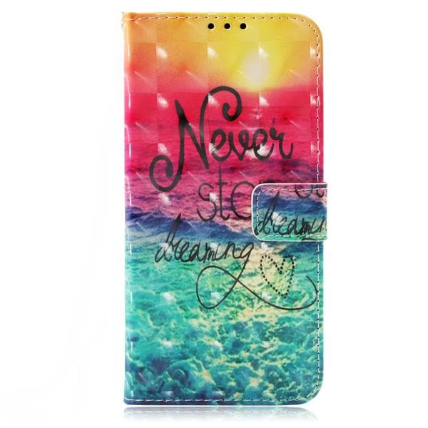 Plånboksfodral Samsung Galaxy S10 – Never Stop Dreaming