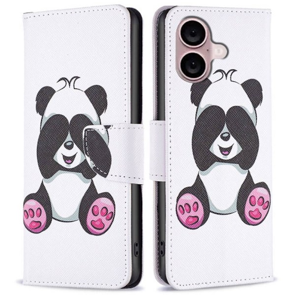 Plånboksfodral Apple iPhone 16 - Panda