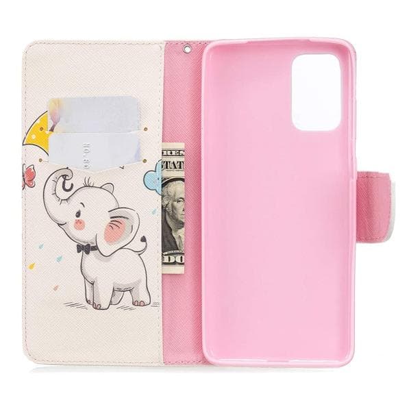 Plånboksfodral Samsung Galaxy S20 Plus – Elefant med Paraply