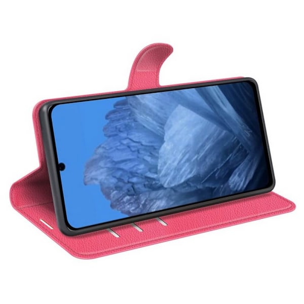 Plånboksfodral Google Pixel 9 - Rosa Rosa (Mörk)