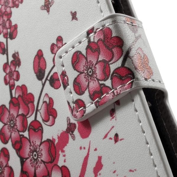 Plånboksfodral Moto G5S Plus - Körsbärsblommor