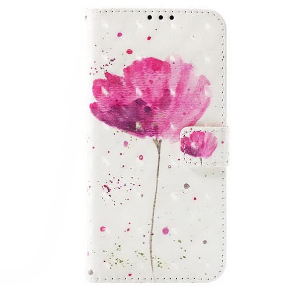 Plånboksfodral Samsung Galaxy S10 – Rosa Blomma