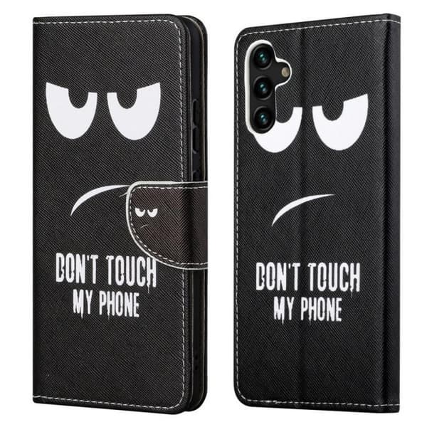 Lompakkokotelo Samsung Galaxy A55 - Don’t Touch My Phone