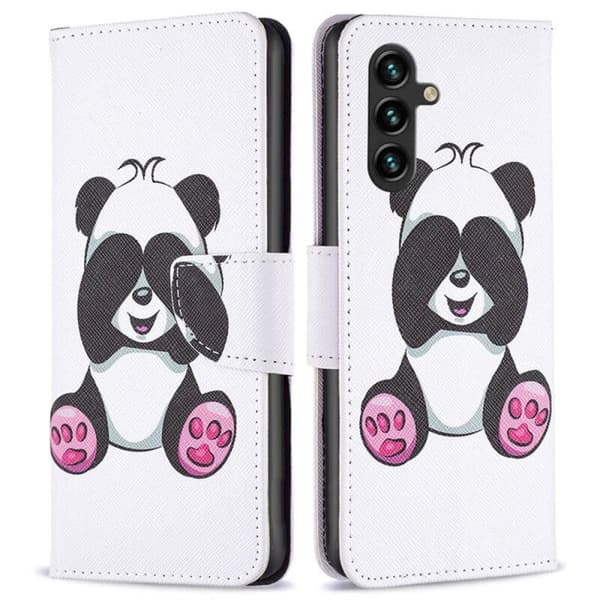 Lompakkokotelo Samsung Galaxy A34 - Panda