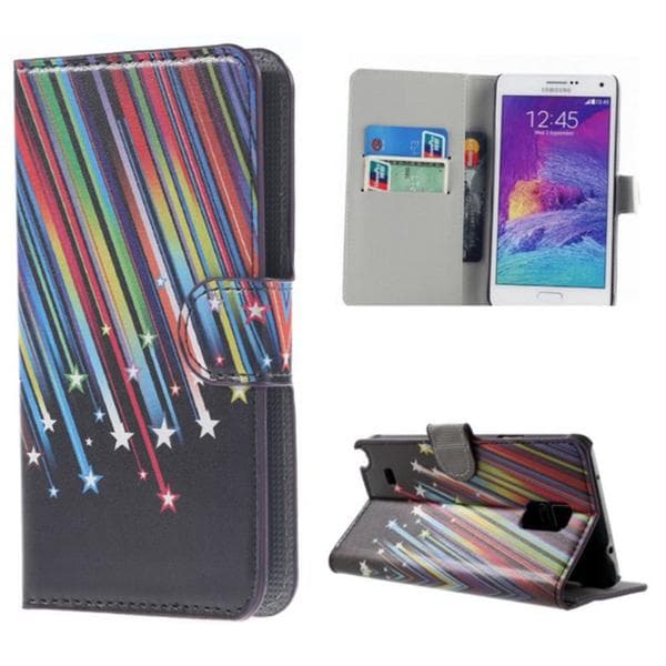 Plånboksfodral Samsung Galaxy Note 4 - Stjärnfall