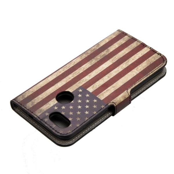 Plånboksfodral Oneplus 5T - Flagga USA