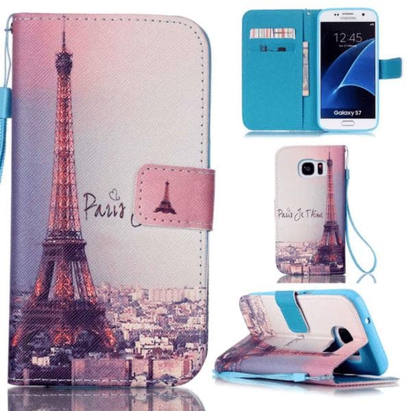 Plånboksfodral Samsung Galaxy S7 – Paris Je T’aime