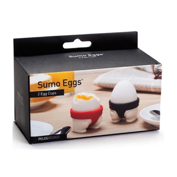 Äggkoppar (2-pack) Peleg Design - Sumo Eggs