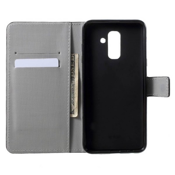 Plånboksfodral Samsung Galaxy A6 Plus - Lotus