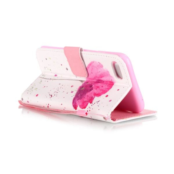 Plånboksfodral Apple iPhone 7 – Rosa Blomma