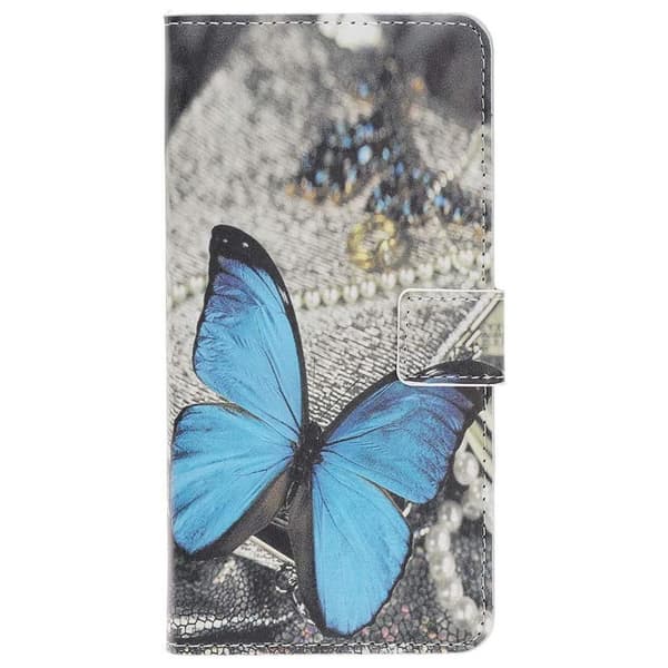 Plånboksfodral Samsung Galaxy S10 - Blå Fjäril