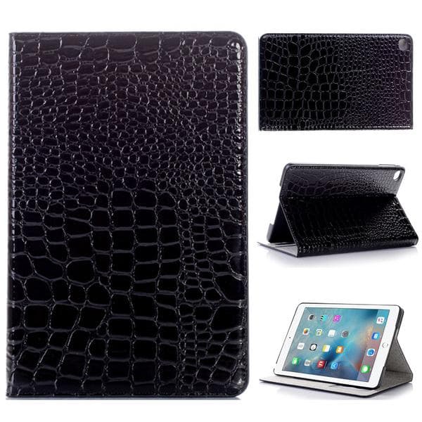 Plånboksfodral iPad Mini 5 (2019) - 5 Färger, Krokodilmönster Röd