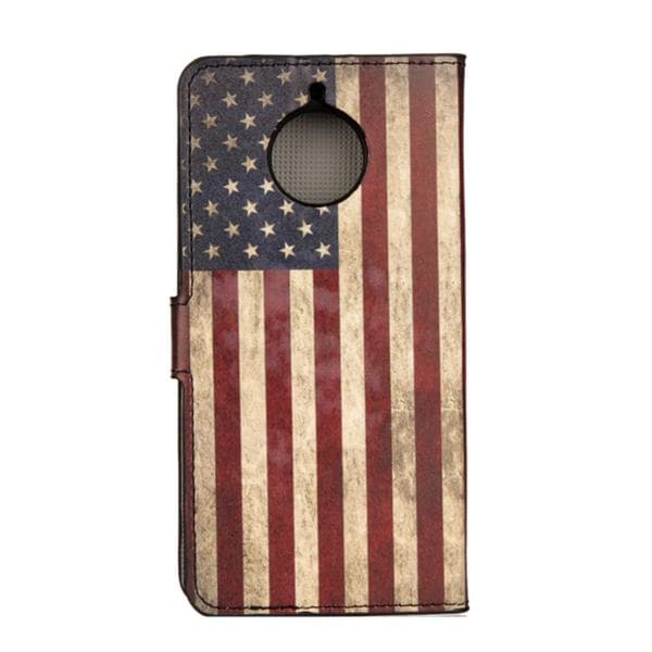 Plånboksfodral Moto G5S Plus - Flagga USA