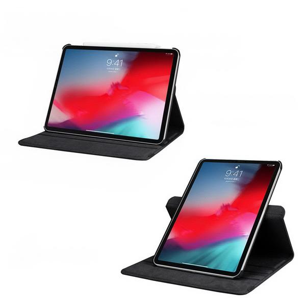 Läderfodral iPad Pro 11" (2018) Roterande 360° - 11 Färger Vit