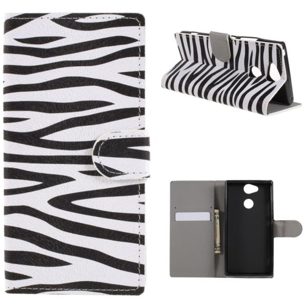 Plånboksfodral Sony Xperia XA2 - Zebra