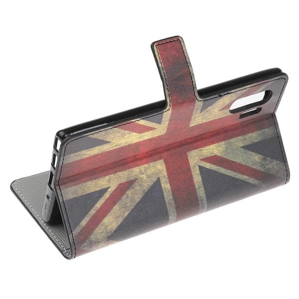 Plånboksfodral Samsung Galaxy Note 10 Plus - Flagga UK