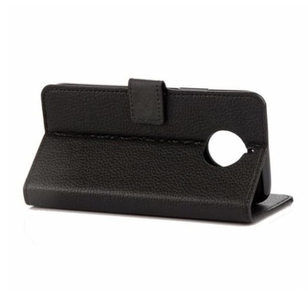 Plånboksfodral Moto G5S - Svart Black