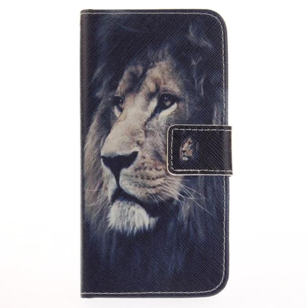 Plånboksfodral Moto G5 – Lejon