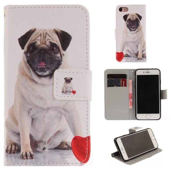 Plånboksfodral Apple iPhone 8 – Mops