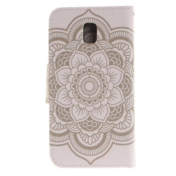 Plånboksfodral Samsung Galaxy J3 (2017) – Mandala Guld