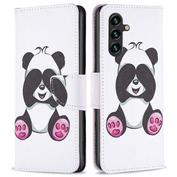 Lompakkokotelo Samsung Galaxy A05s - Panda